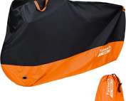 Waterproof 600D Bike Cover For Outside Storage, Outdoor Bicycle Ebike Cover