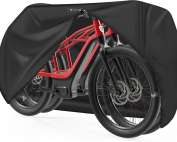 Zettum Stationary Bike Covers for Outside Storage - Bike Cover for 2 Bikes
