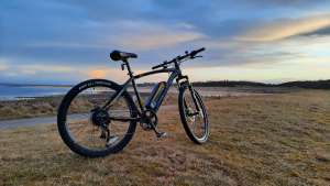 Hire electric, hybrid, and mountain bikes in Dornoch, Scotland.