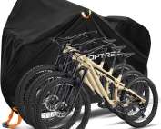 toptrek Bike Cover, Covers for Outside Storage 3 Bike-220 x 120 x110cm