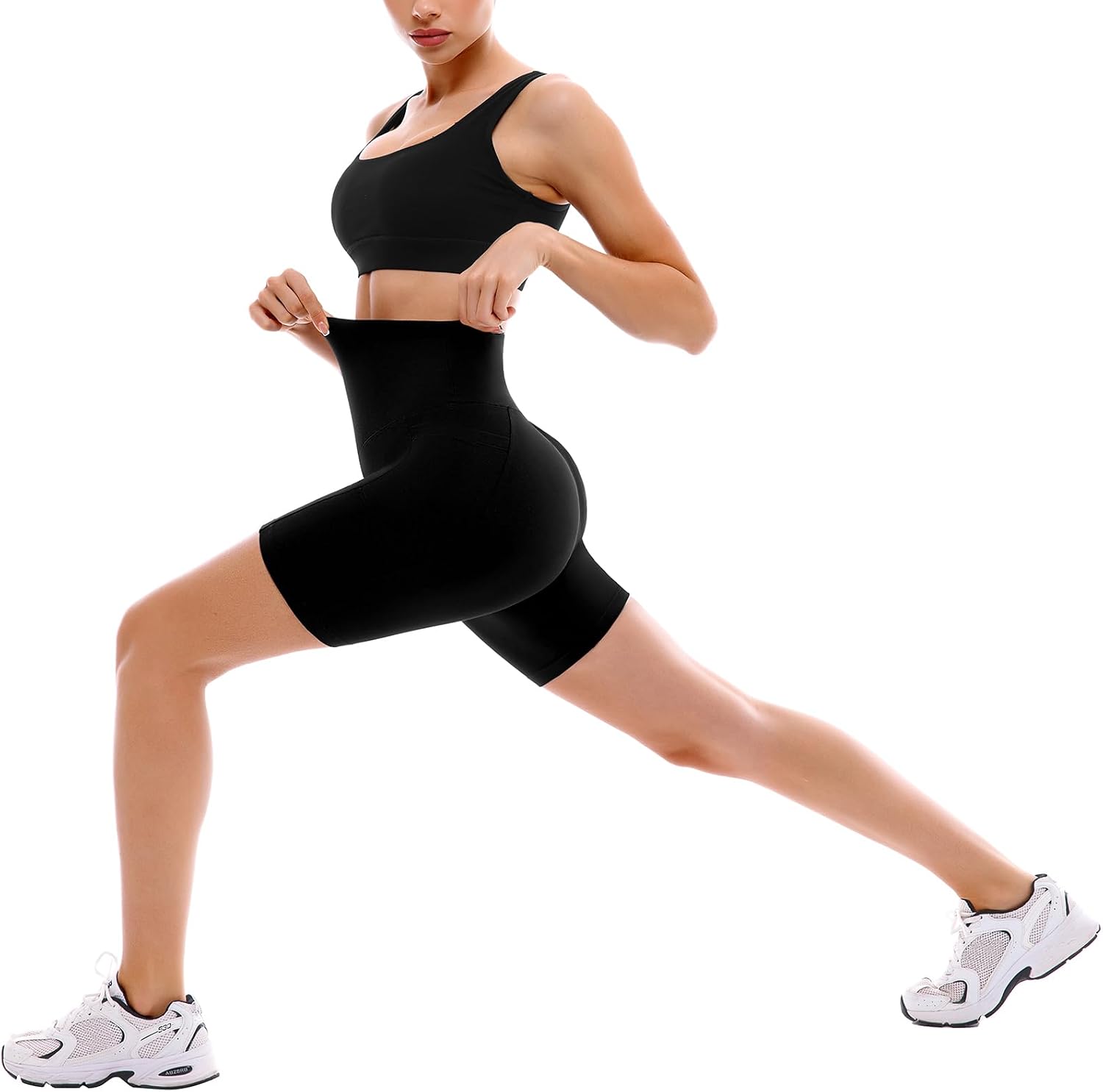 SINOPHANT 2 Pack Cycling Shorts Women with Pockets - Image 5