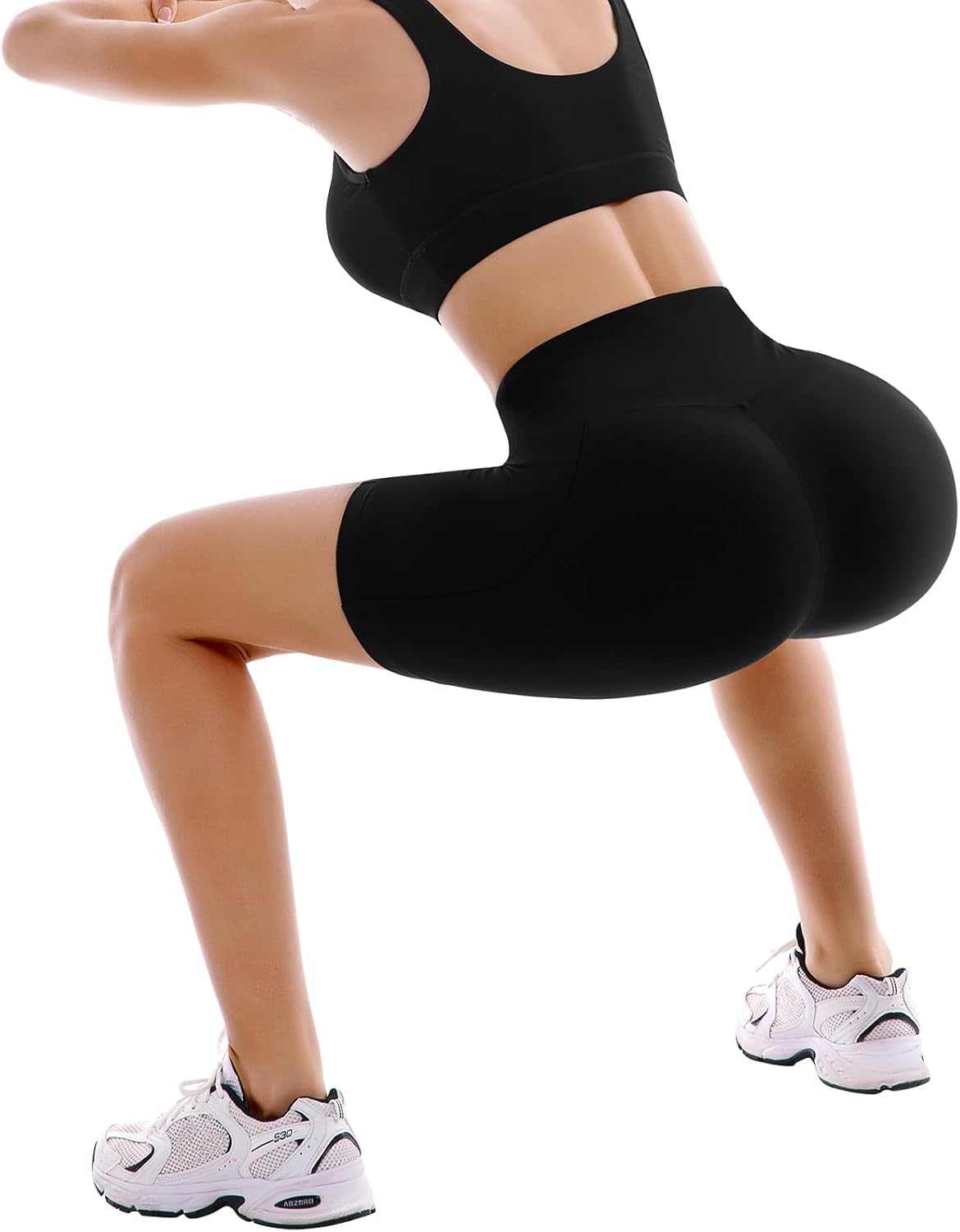 SINOPHANT 2 Pack Cycling Shorts Women with Pockets - Image 6