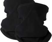 Winter Neck Warmer Fleece Windproof Neck Gaiter Snood for Men Women Cold Weather Face Scarf Headwear for Skiing Running Cycling