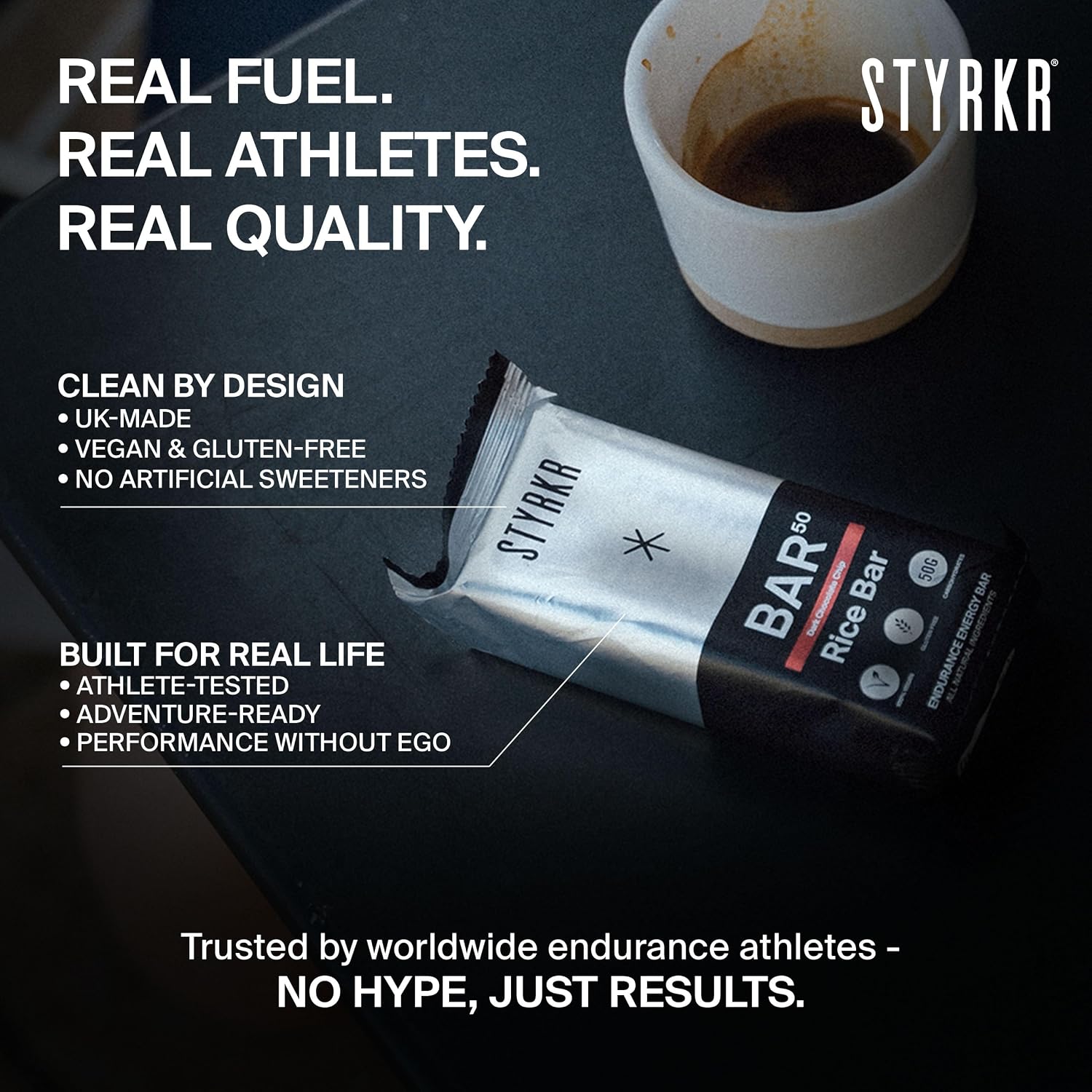 Styrkr BAR50 Energy Bars Cycling & Running - Mixed Flavours Pack - Image 3