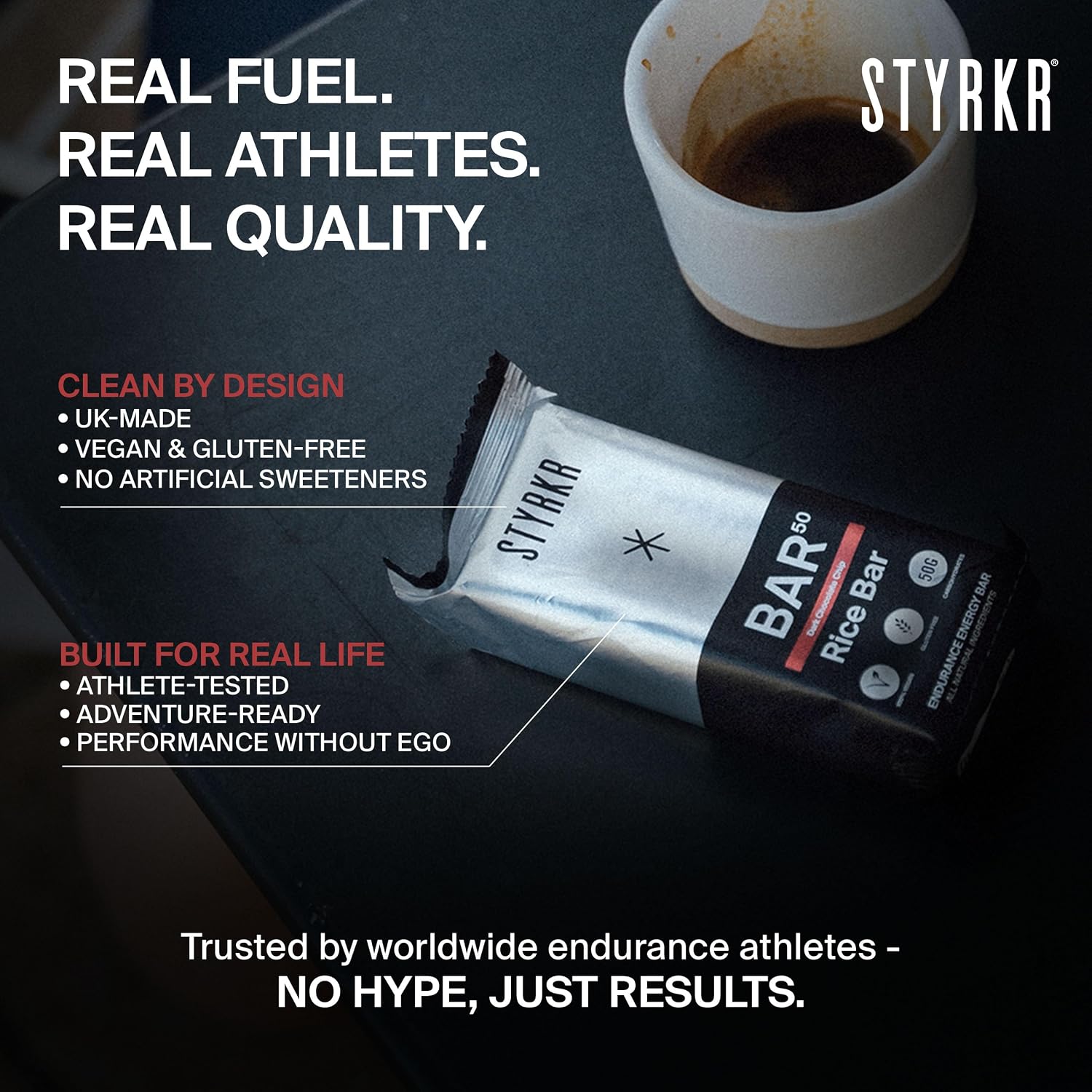 Styrkr BAR50 Energy Bars Cycling & Running 50g of Carbs - Image 3