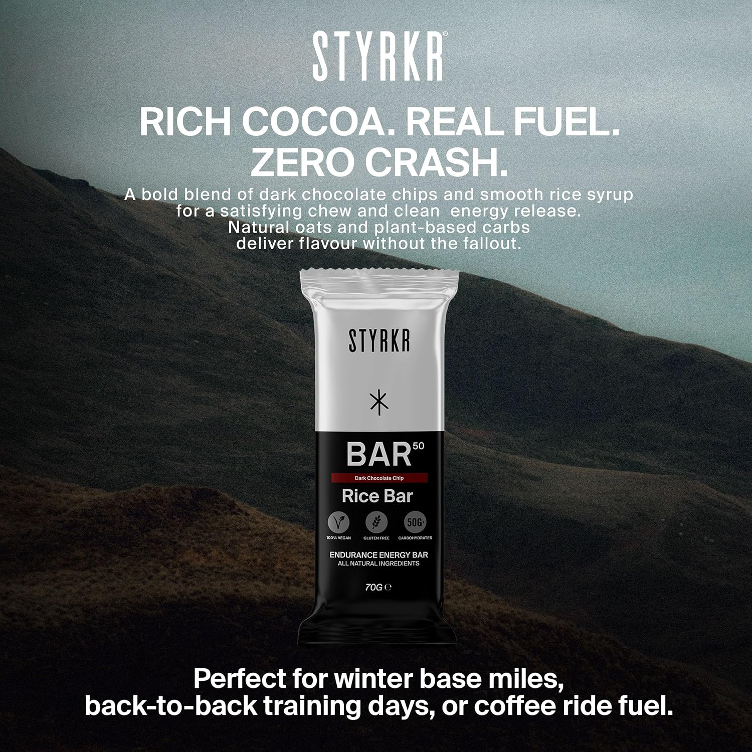 Styrkr BAR50 Energy Bars Cycling & Running 50g of Carbs - Image 6