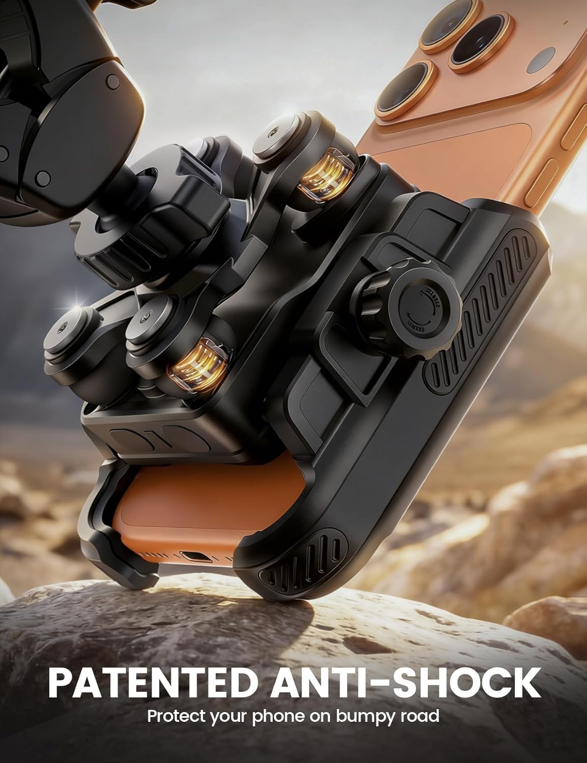 Lamicall Motorbike Phone Holder Phone Mount - Image 2