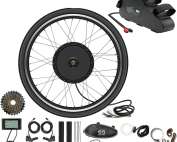 48V 26inch 27.5inch 29inch 30A Controller Rear wheel eBikes Conversion Kit Hub Motor and 48V 20Ah Triangle Battery, Electric Bicycle Motor, Bike Bicycle Conversion Tool Kit