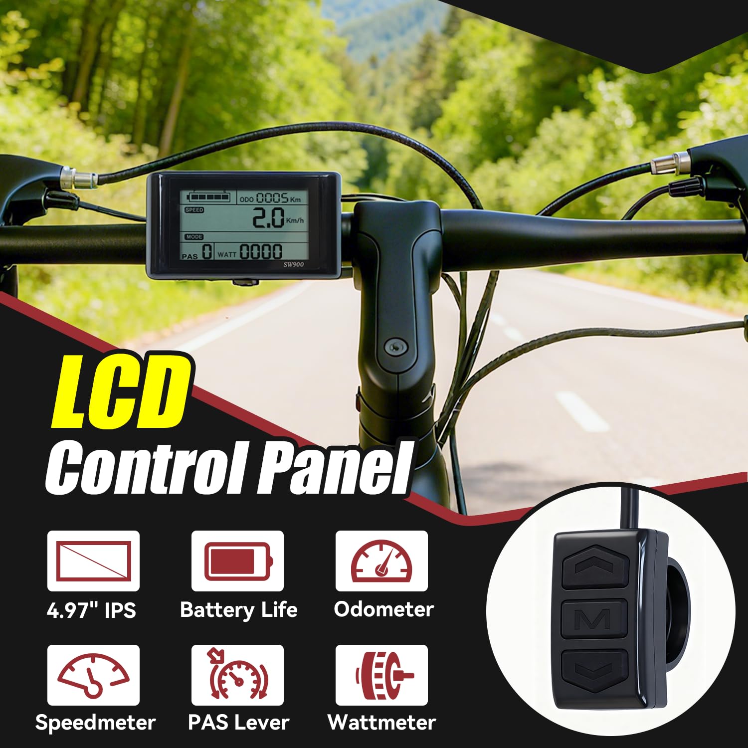 48V 29inch 30A Controller MTX Rim Rear Wheel E-Bike Motor - Image 5