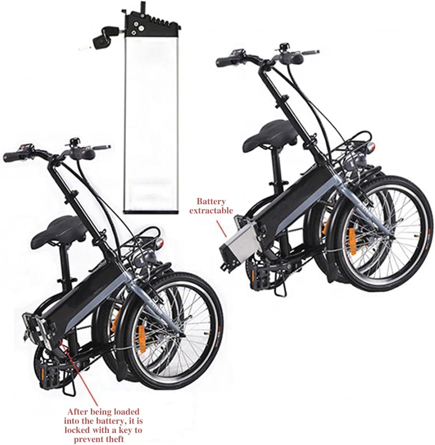 48V E-Bike Battery 14Ah for Shengmilo Folding EBike Battery - Image 5