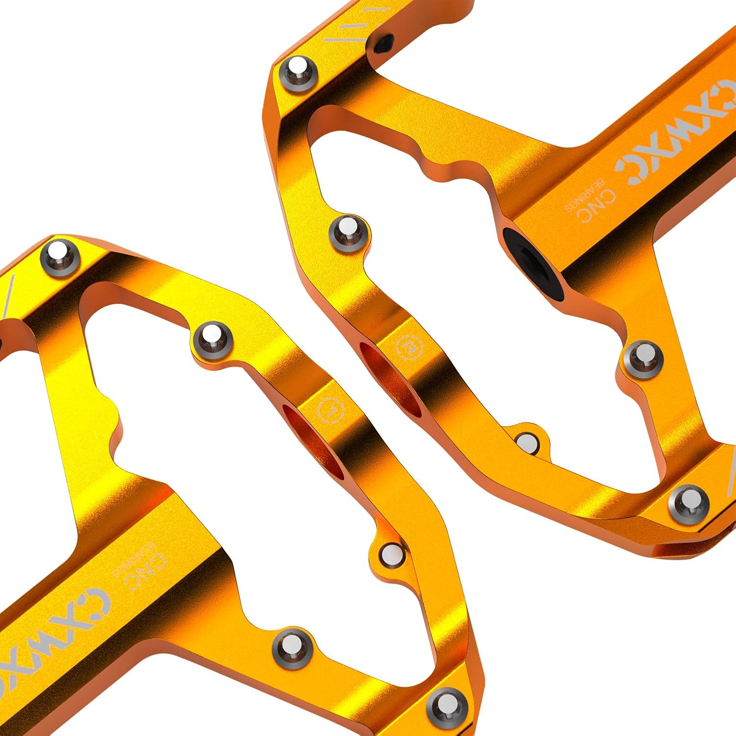CXWXC Bicycle Pedals with Reflectors 9/16 Inch - Image 5