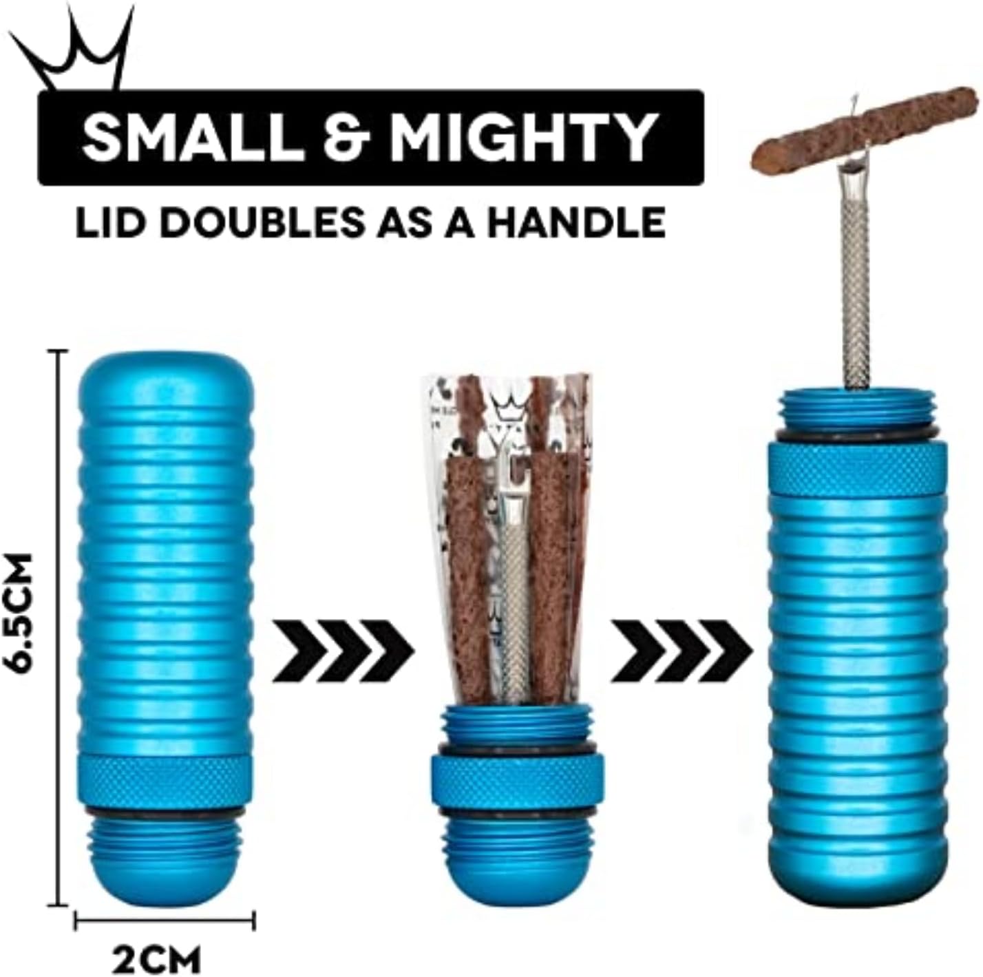 Peaty's Holeshot Tubeless Tyre Puncture Plugger Kit - Image 3