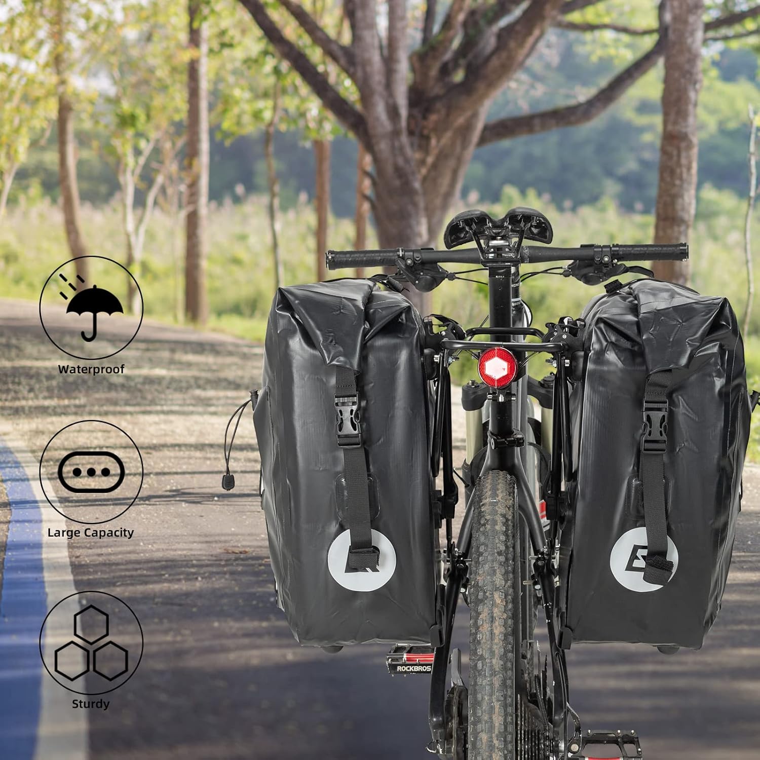 ROCKBROS Bike Pannier Bag 100% Waterproof - Image 3