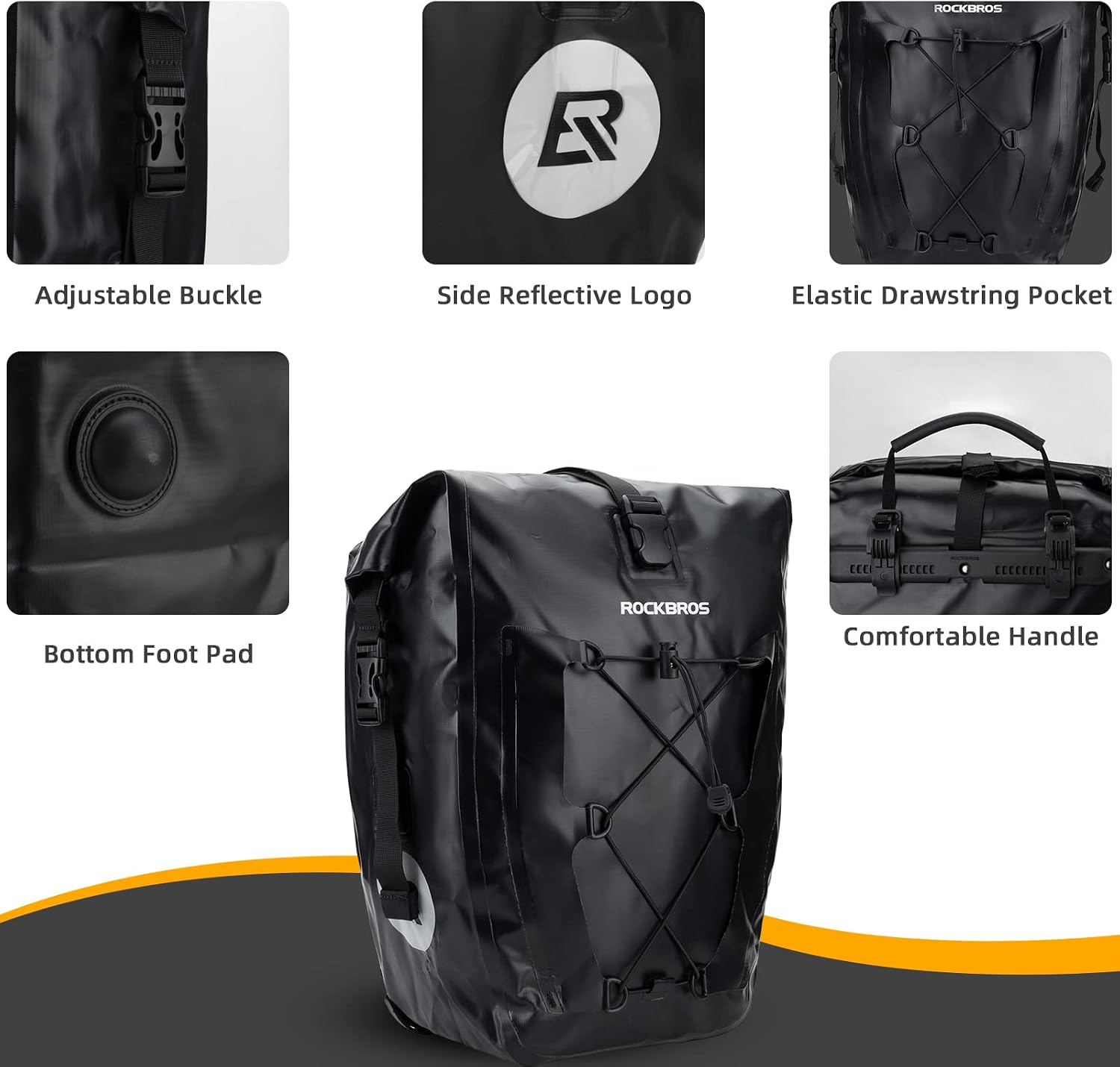 ROCKBROS Bike Pannier Bag 100% Waterproof - Image 5