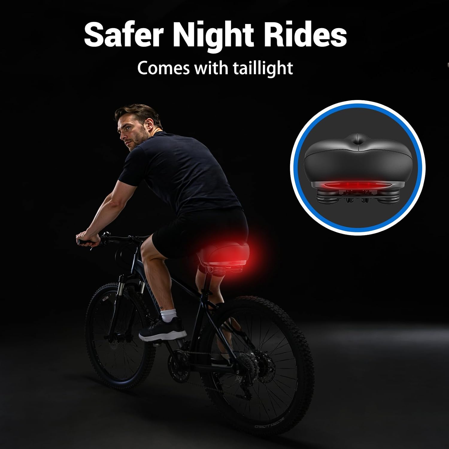 Dripex Gel Bike Seat Bicycle Saddle - Image 6