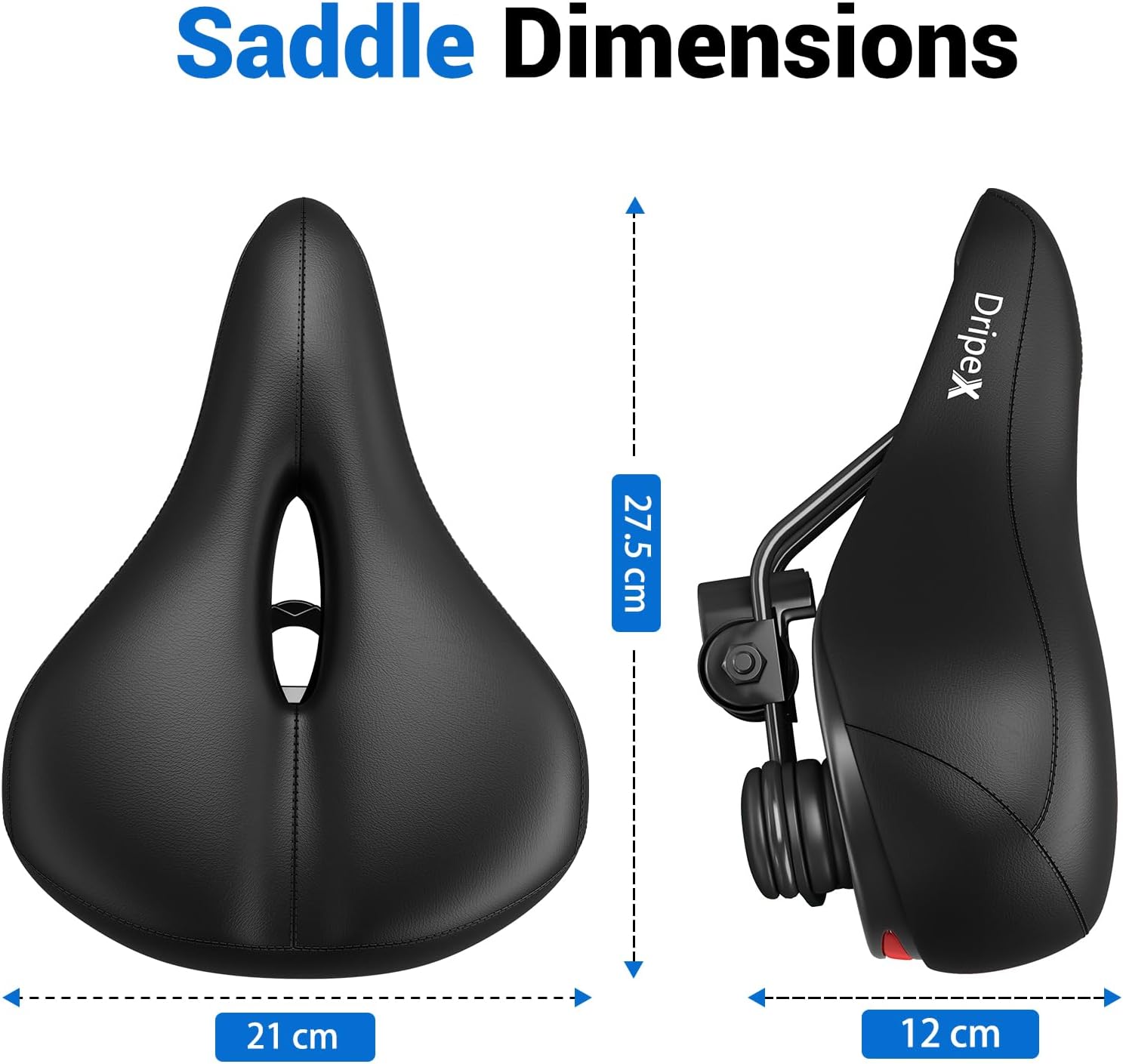 Dripex Gel Bike Seat Bicycle Saddle - Image 7