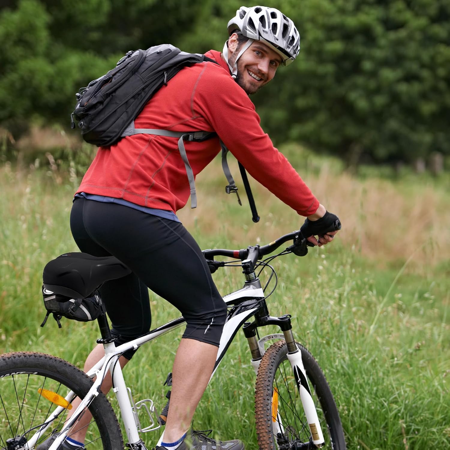 Mountain Saddle, Wide Comfortable Anti Slip - Image 6