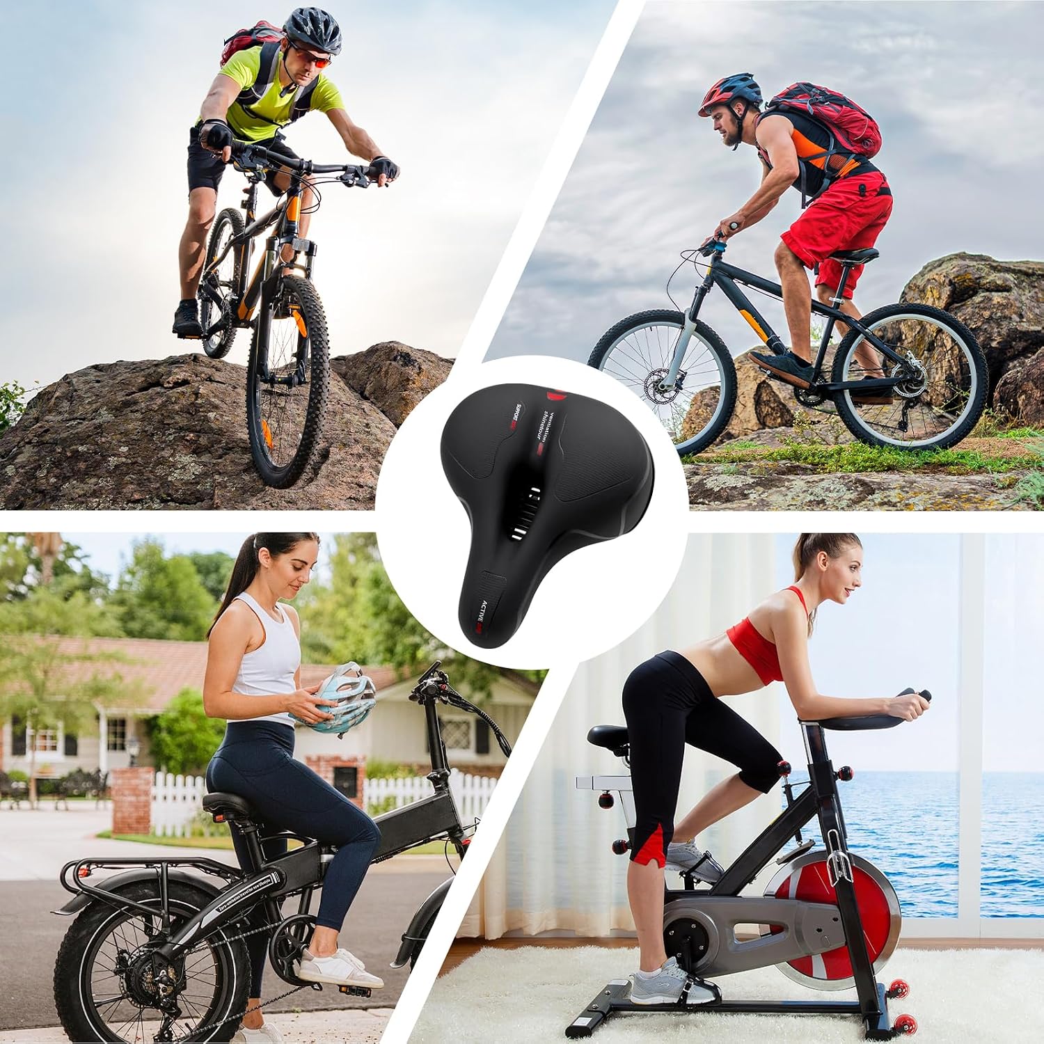 Mountain Saddle, Wide Comfortable Anti Slip - Image 7