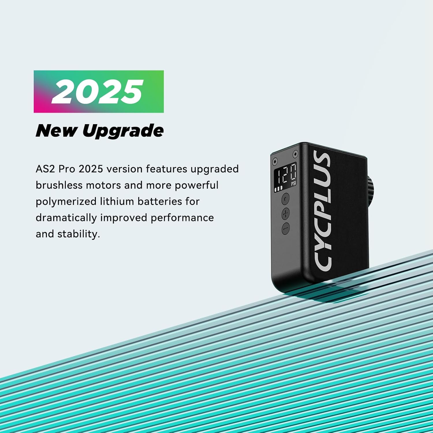 CYCPLUS Tiny Electric Bike Pump AS2Pro 120g - Image 6