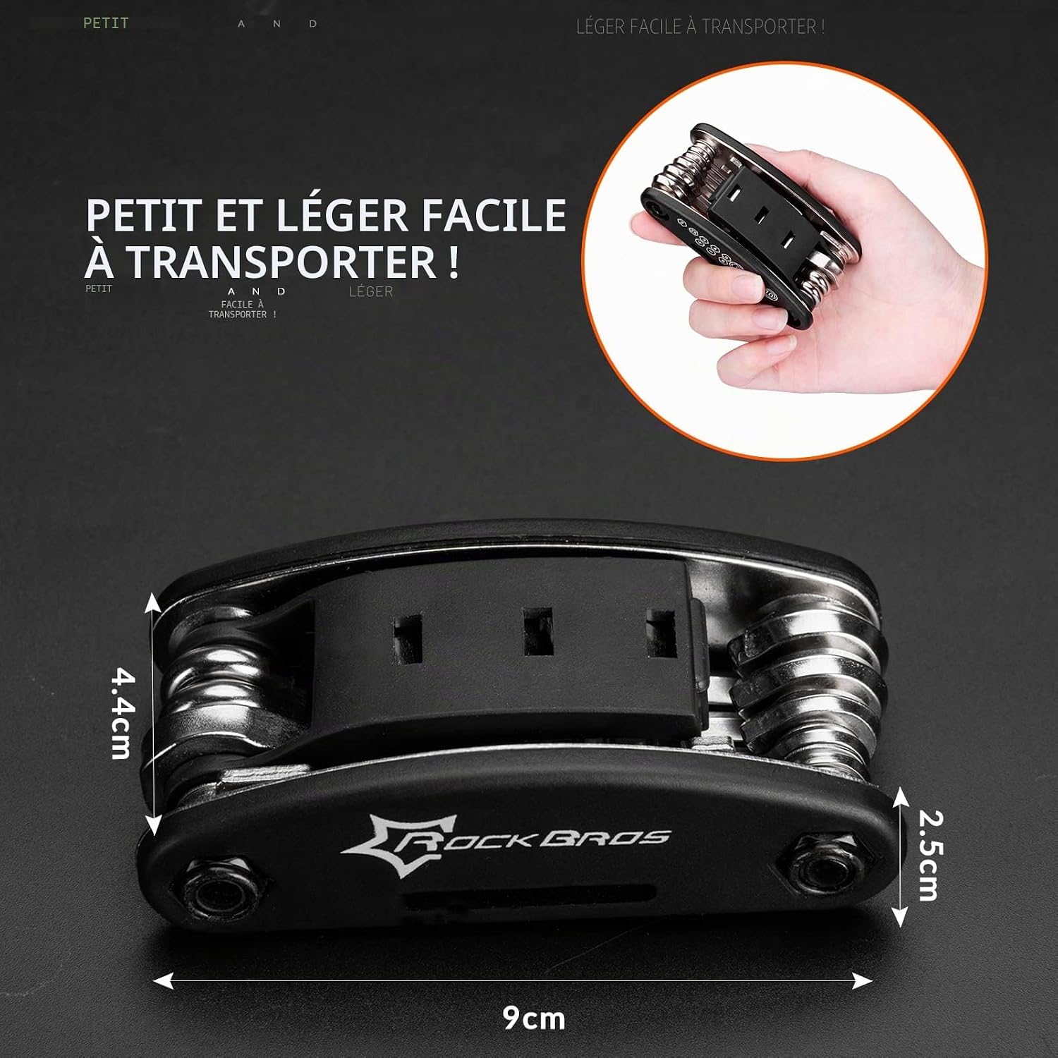 ROCKBROS Bike Ready Bundle – 16-in-1 Multi-Tool - Image 9