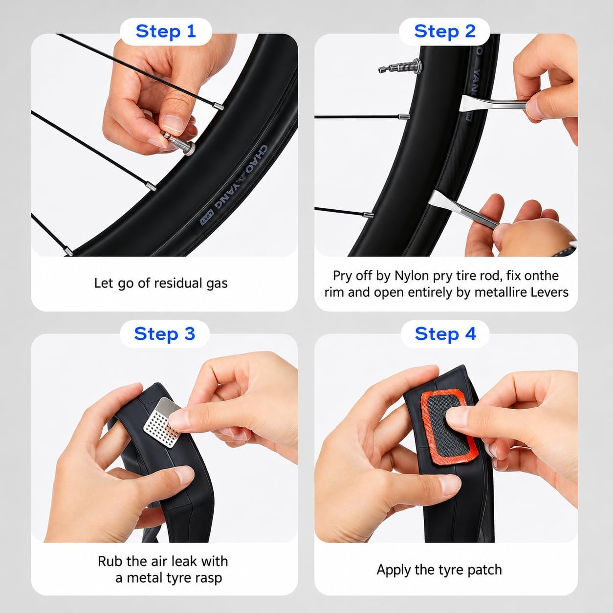 All-in-One Bike Tool Kit & Puncture Repair Kit - Image 5