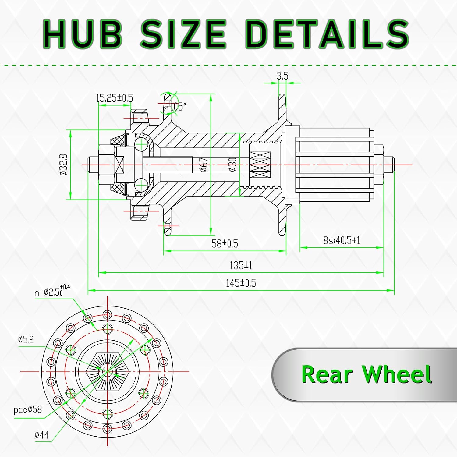 MTB Wheelset 26 27.5 29 Inch Disc Brake Mountain Bike Wheels - Image 8