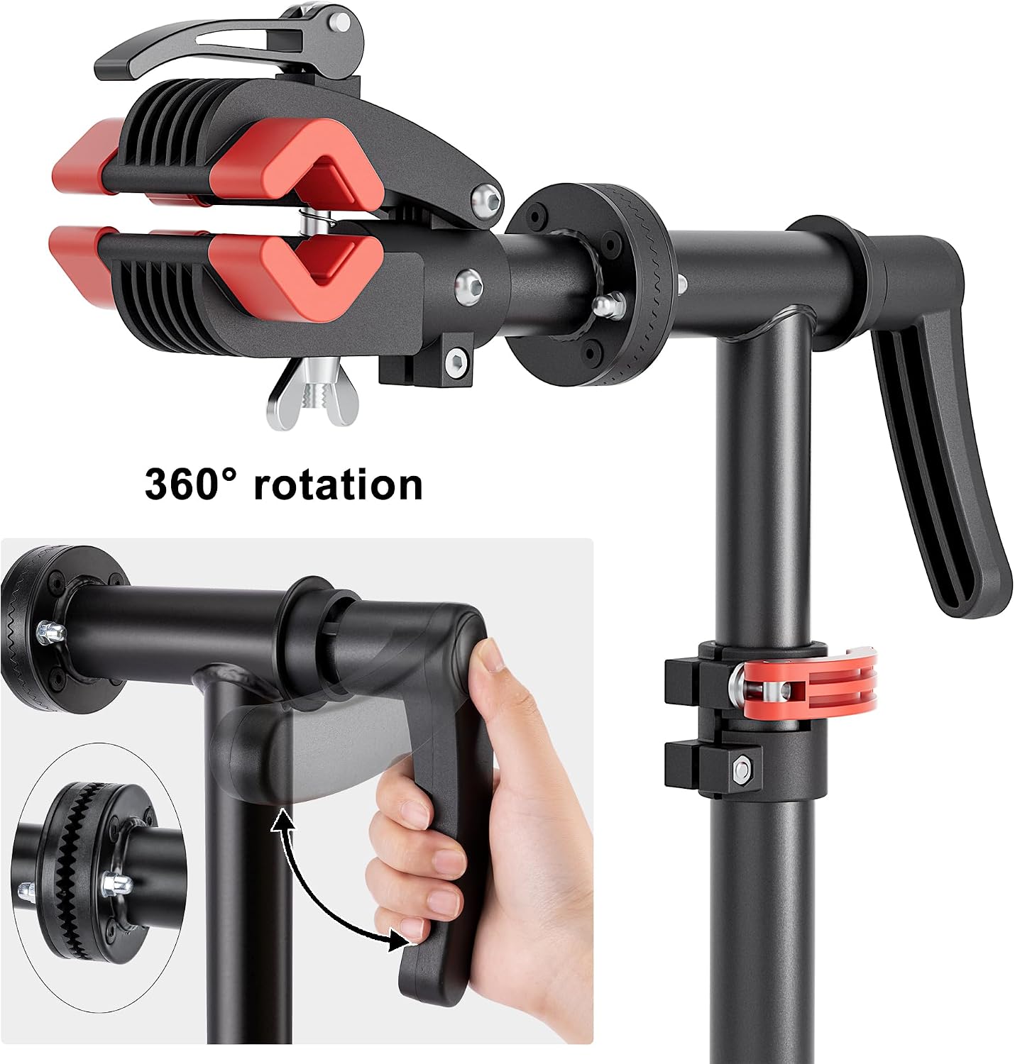 CXWXC Bike Repair Stand - Bench Mount Bike Maintenance Stand - Image 3