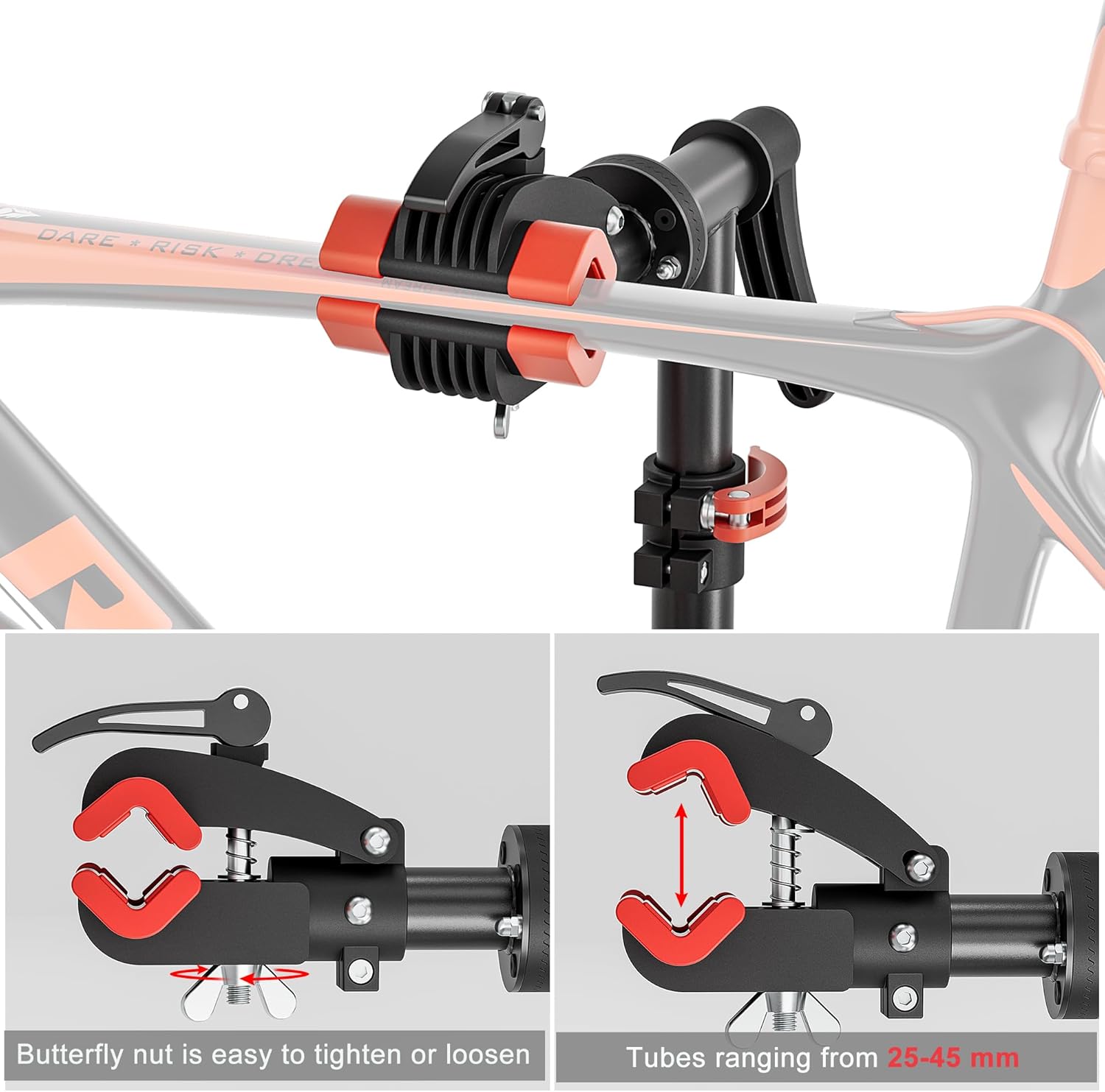 CXWXC Bike Repair Stand - Bench Mount Bike Maintenance Stand - Image 4