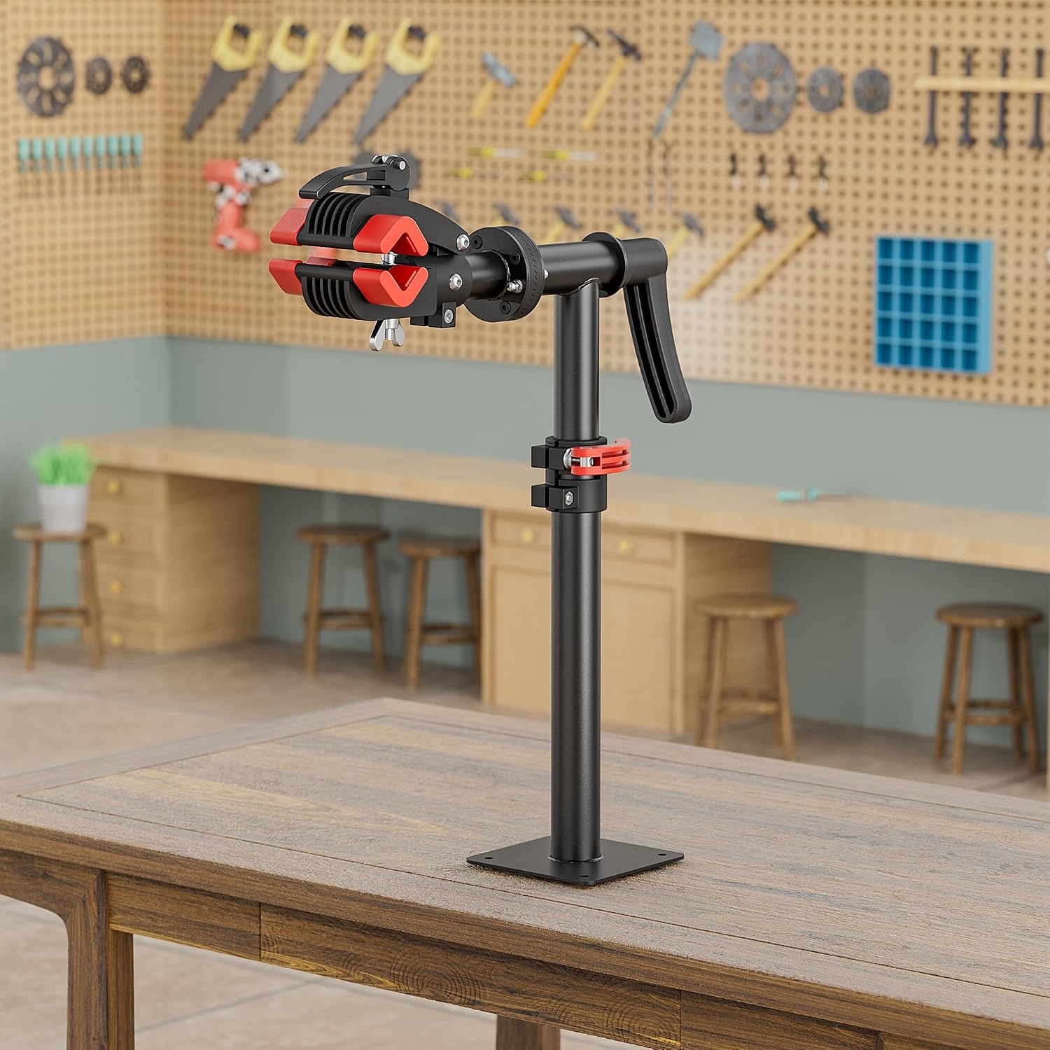 CXWXC Bike Repair Stand - Bench Mount Bike Maintenance Stand - Image 6