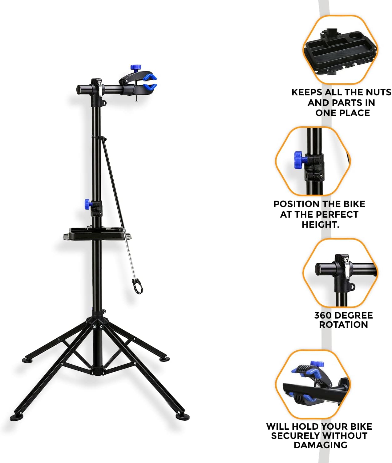 Crystals Heavy Duty Bike Repair Stand Bike Maintenance - Image 7