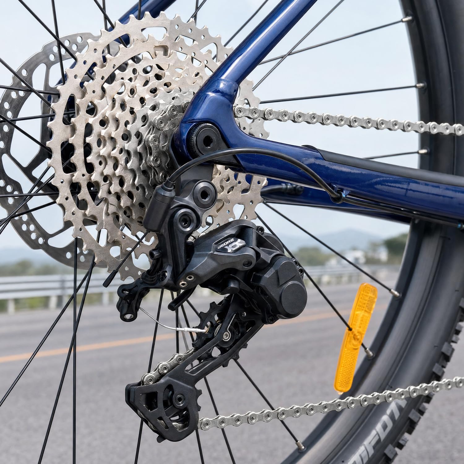 9-Speed Bike Chain, 116 Links Road Bikes and MTBs - Image 6