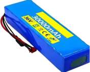 36V 30Ah 10S2P E-Bike Battery Lithium-Ion Battery For Electric Bicycles, Including 42V 2A Charger, Replacement Lithium Battery For Electric Scooters(XT60+DC)