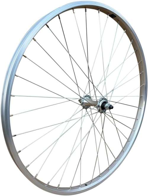 Baldys 20" Silver Front Mountain Bike Wheel Sealed Bearing Nutted Hub