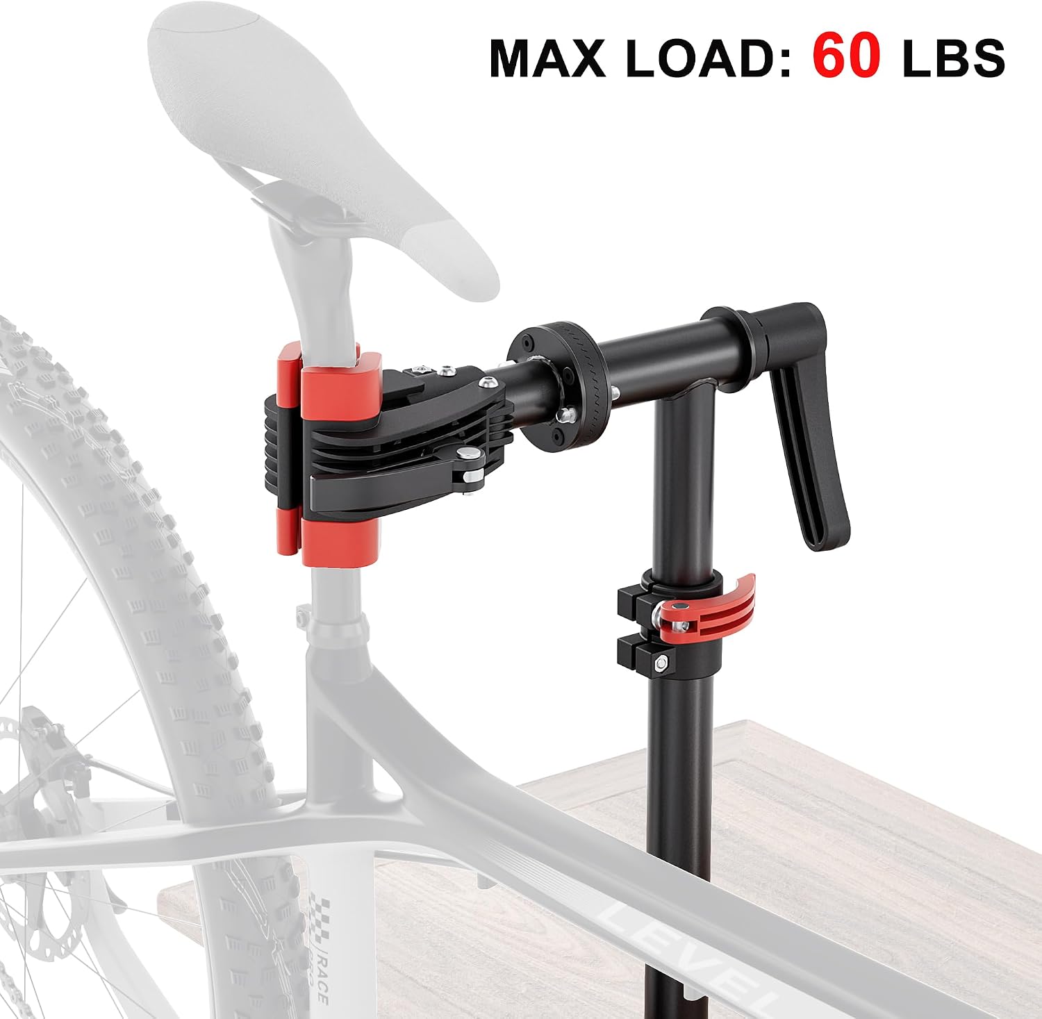 CXWXC Bike Repair Stand - Bench Mount Bike Maintenance Stand - Image 2