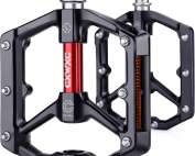 CXWXC Road/MTB Bike Pedals - Aluminum Alloy Bicycle Pedals - Mountain Bike Pedal with Removable Anti-Skid Nails