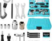DURATECH 31-Piece Bicycle Repair Kit with Storage Case