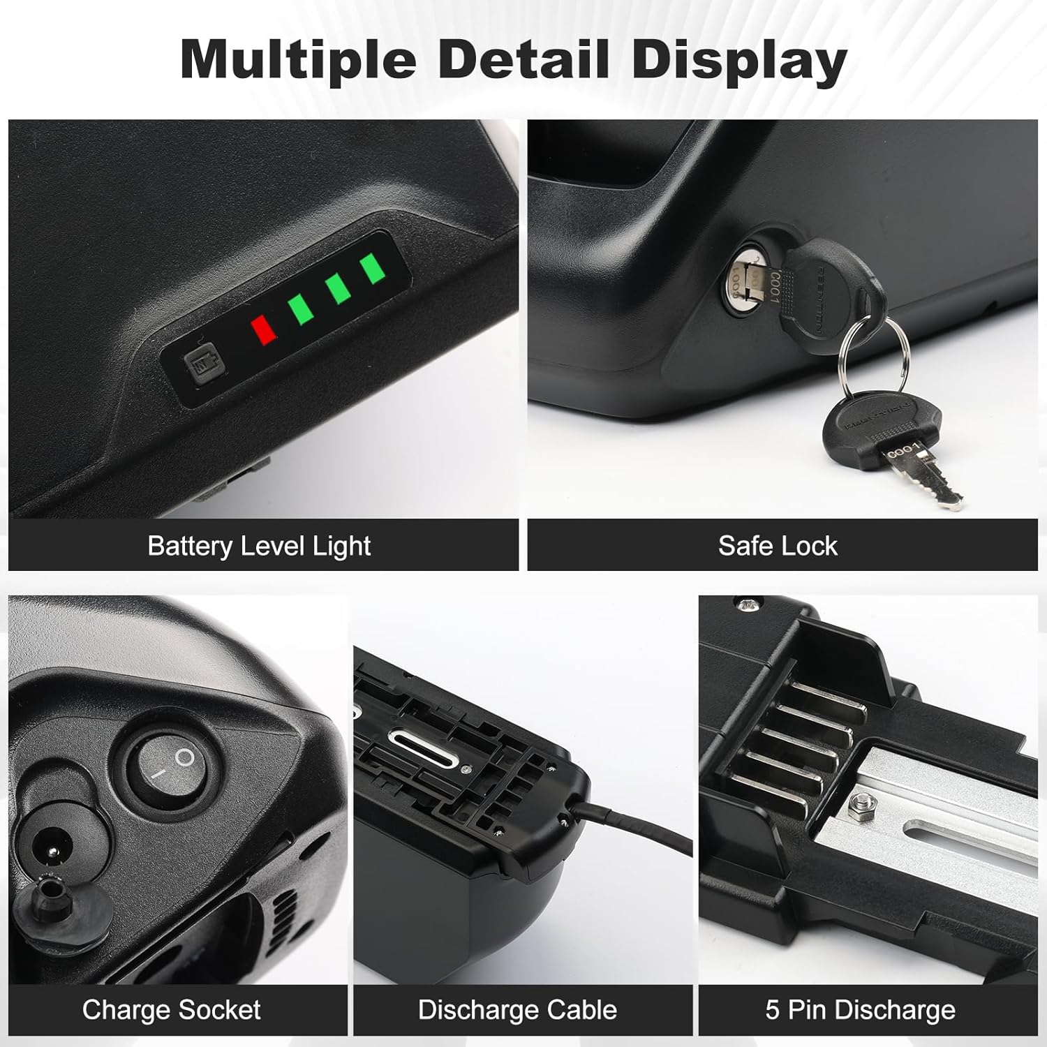 Ebike Battery 52V 20AH with 3A Charger - Image 2
