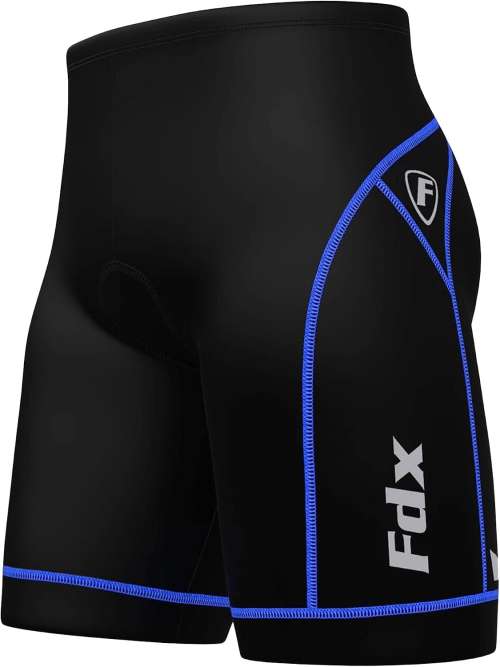 FDX Cycling Shorts Mens Anti-Bac 4D Padded Breathable MTB Undershorts