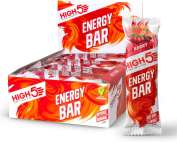 HIGH5 Energy Bars for Running & Cycling, with Real Fruits, Berry, 12 x 55g