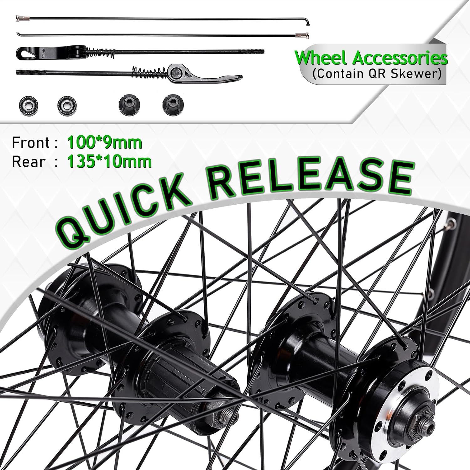 MTB Wheelset 26 27.5 29 Inch Disc Brake Mountain Bike Wheels - Image 2