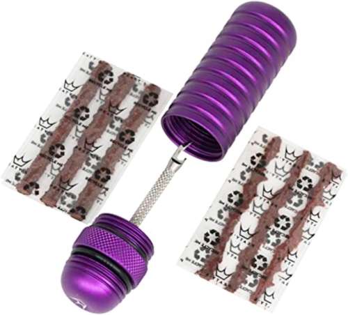 Peaty's Holeshot Tubeless Tyre Puncture Plugger Kit - Single-Sided Fork for Rapid Bike Puncture Repair, 3mm & 1.5mm Tyre Repair Plugs, For MTB, Road & XC Bike Tyres, Bicycle Tools and Kits