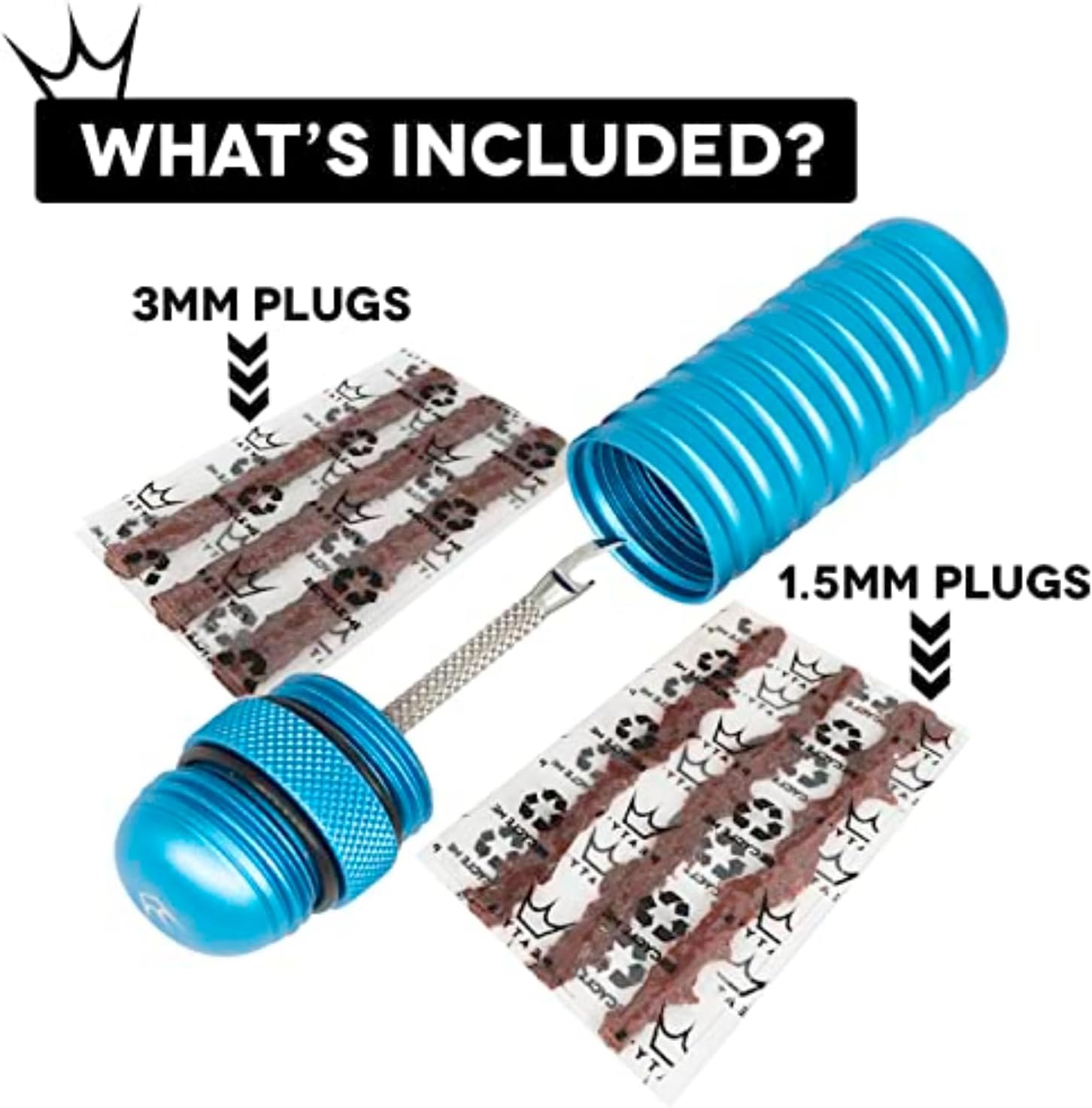 Peaty's Holeshot Tubeless Tyre Puncture Plugger Kit - Image 2