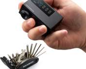 ROCKBROS Bicycle Repair Tool and Tiny Electric Bike Pump with Gauge Max 120PSI