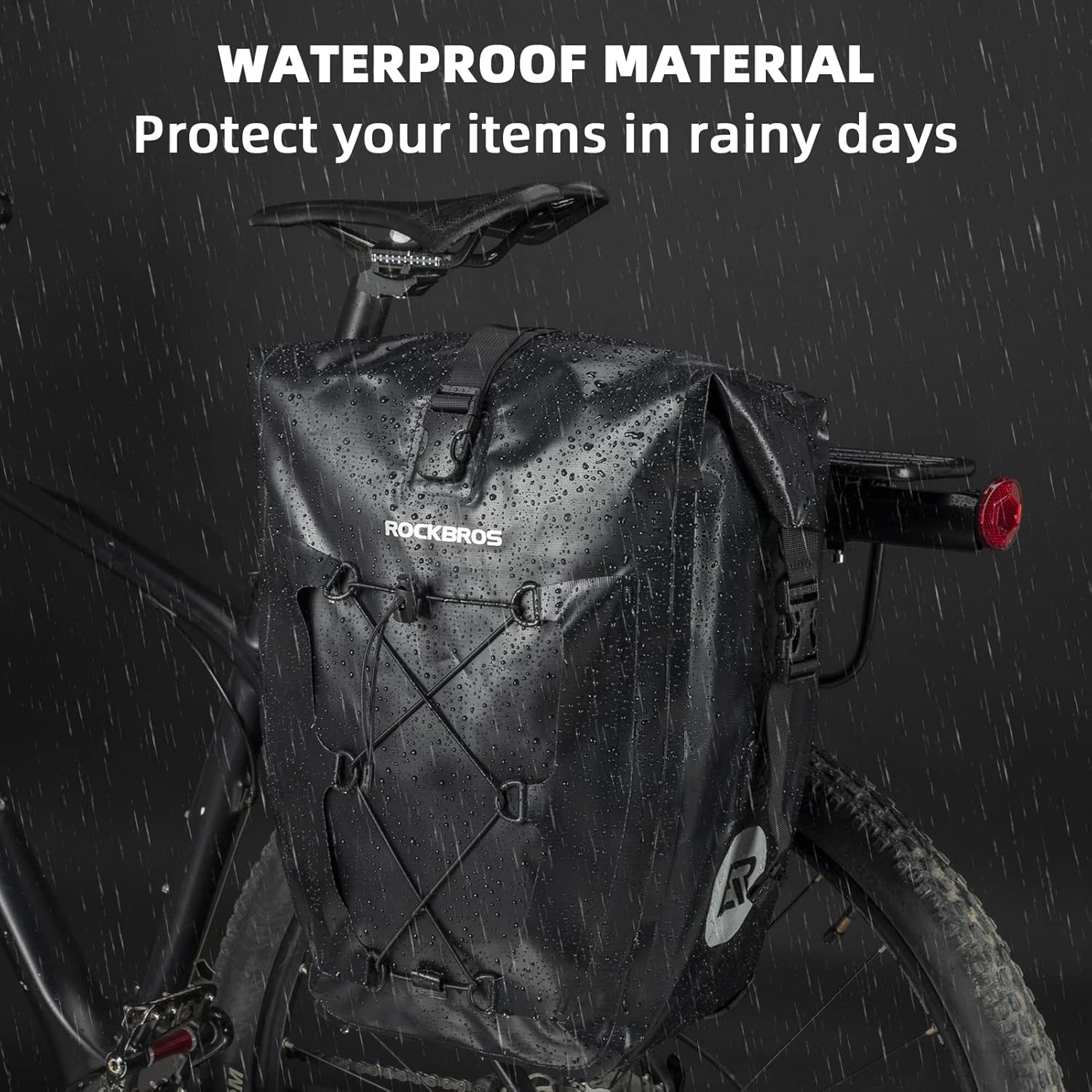ROCKBROS Bike Pannier Bag 100% Waterproof - Image 2