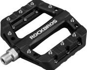 ROCKBROS Bike Pedals, 9/16", Non-slip Nylon Fiber MTB Pedals with Reflector