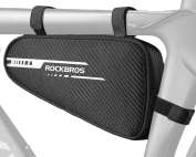ROCKBROS Bike Triangle Frame Bag Reflective Under Top Tube Pouch