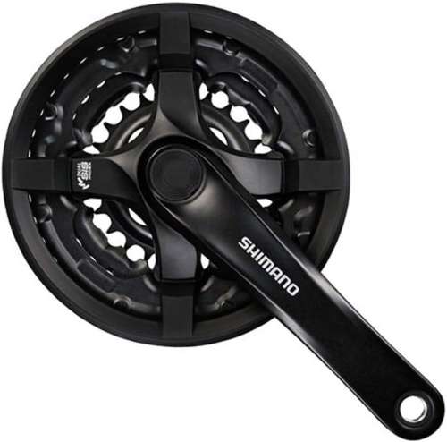 SHIMANO FC TY501 Square 6/7/8 Speed Chainset, Unisex