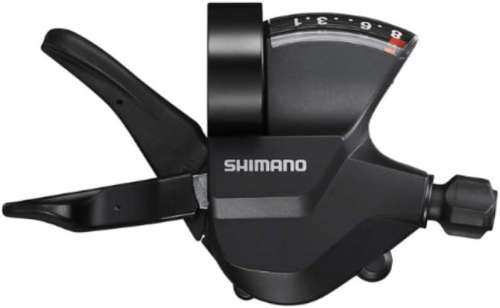 SHIMANO SL-M315-8R Shift Lever, Band on, 8-Speed, Right Hand,Black