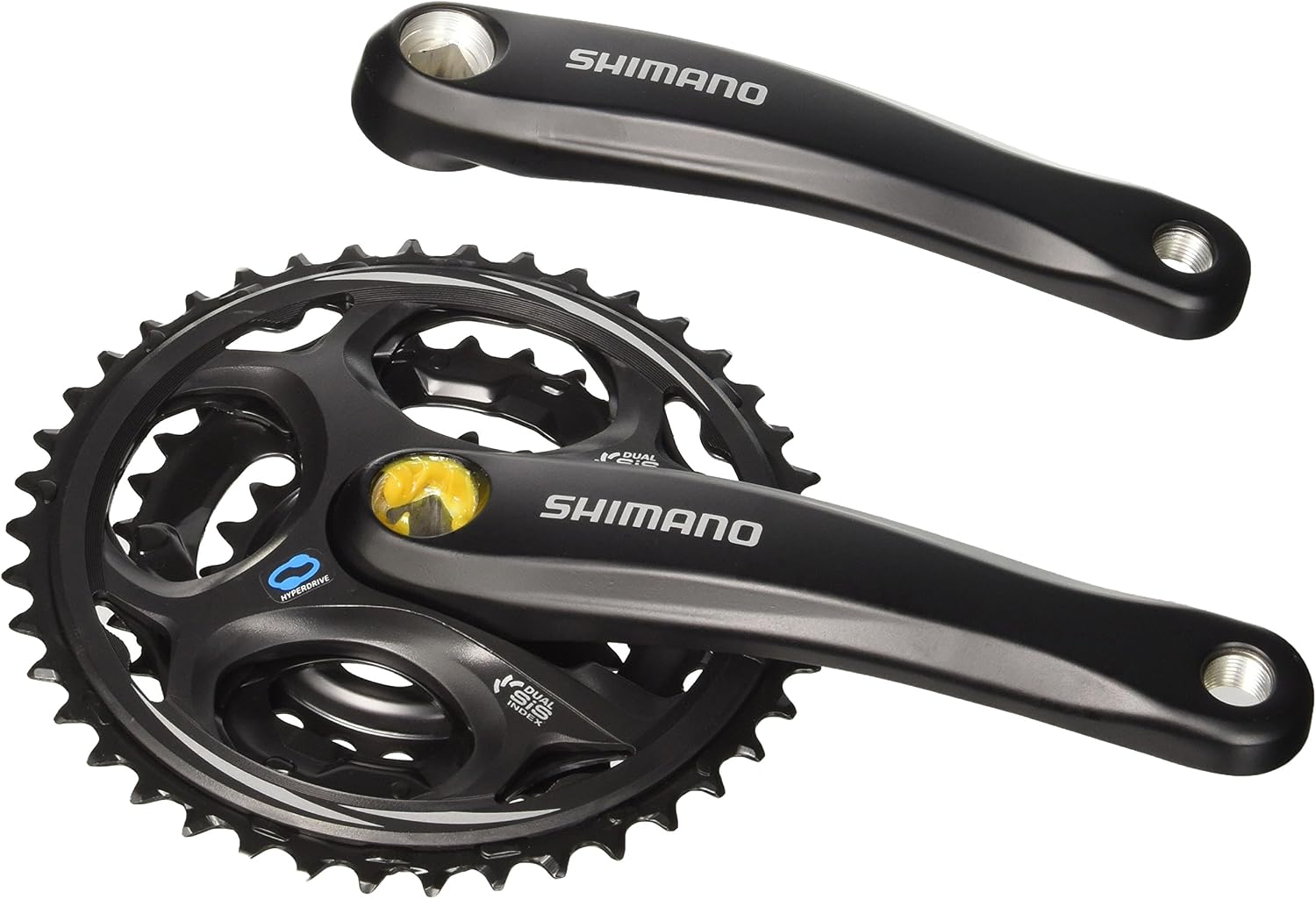 Shimano FC-M311 Altus square taper chainset, 42/32/22T, without chainguard, 170 mm