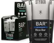 Styrkr BAR50 Energy Bars - Pack of 12 Rice Bars for Cycling & Running - Mixed Flavours Pack - Approved by Endurance Athletes - 50g of Carbs via Advanced Dual-Carb Formulation - 12x Pack